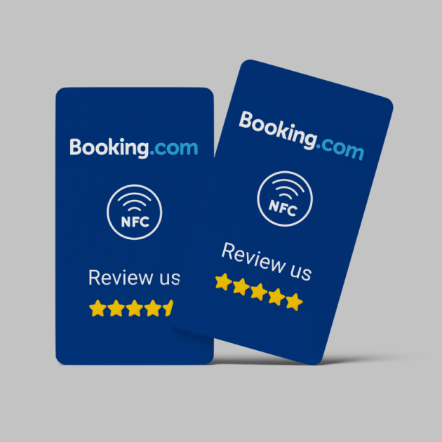 NFC Κάρτες για Booking Reviews